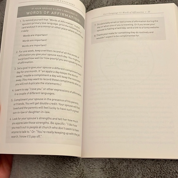 The 5 love languages ❤️ - Picture 2 of 3